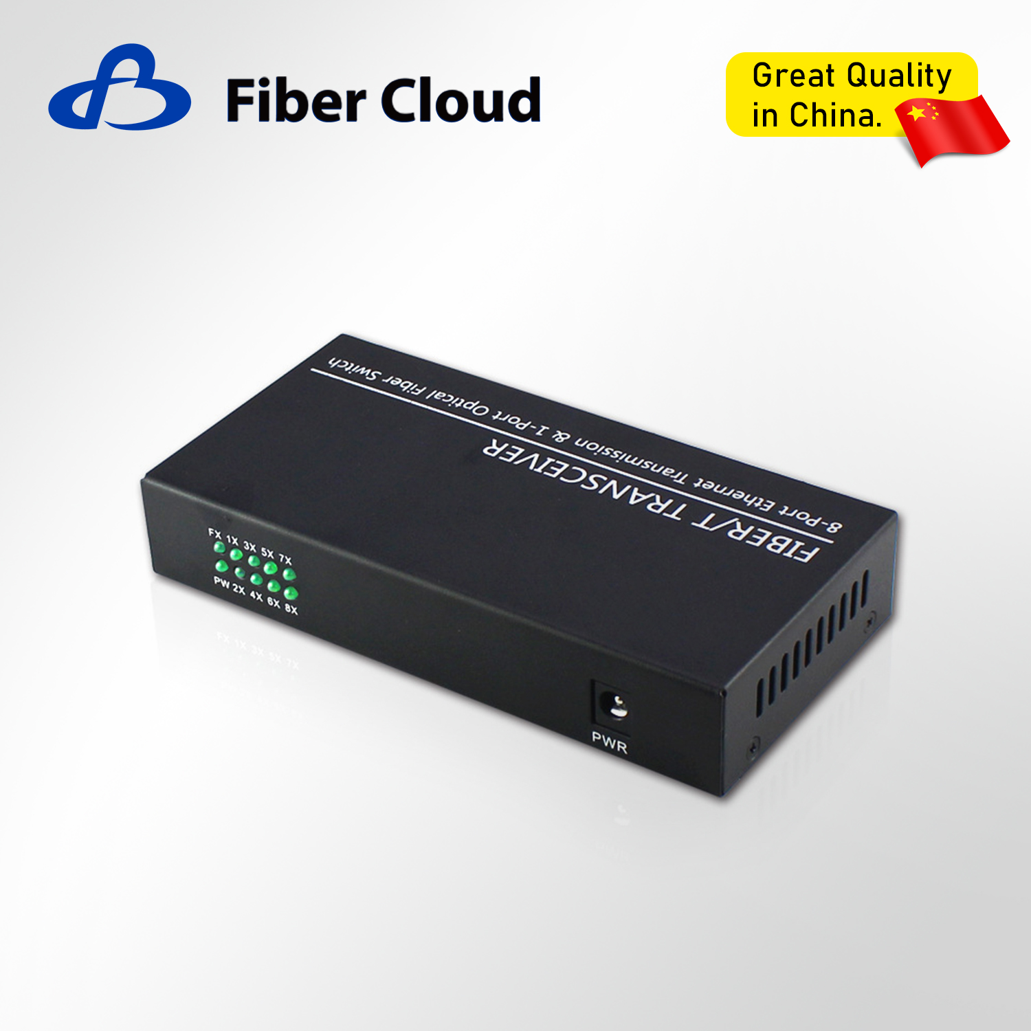10/100 / 1000m SFP FTTH Epon جهاز إرسال واستقبال الألياف البصرية أحادي الوضع محول كهربائي
