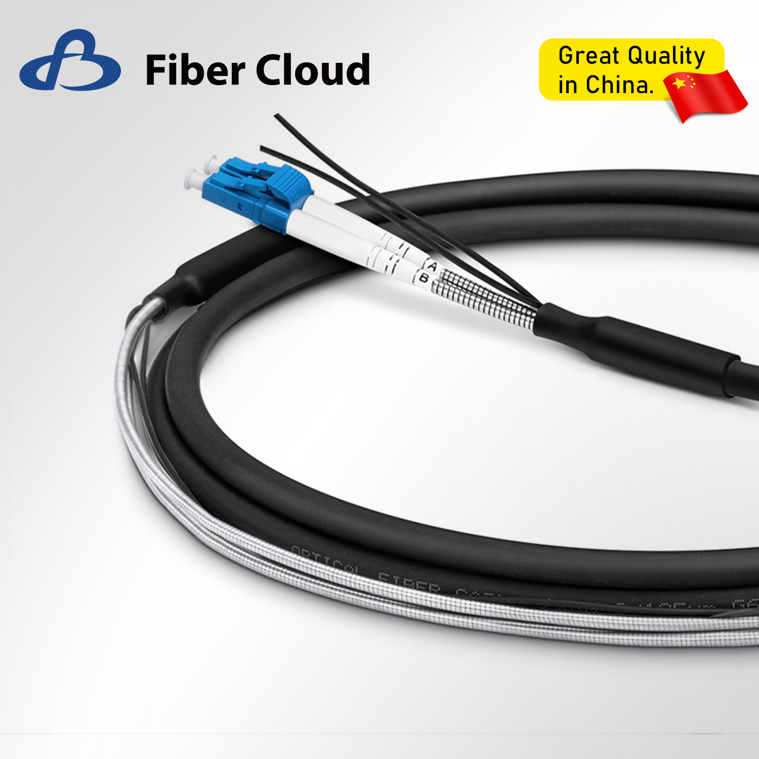 Индивидуальный двойной LC/UPC-SC/UPC Duplex OS2 7,0 мм LSZH Ftta Открытый бронированный оптоволоконный патч-корд для базовой станции