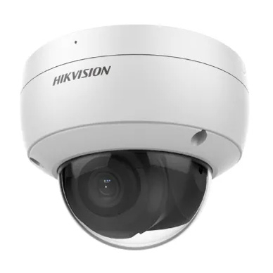Hikvision 8MP AcuSense C&acirc;mera Dome Fixa Resistente a Vandalismo 120dB WDR para Vigil&acirc;ncia Segura