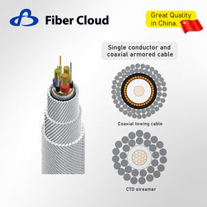 كابلات الألياف الضوئية المقطوعة لاستكشاف المحيط، كابلات السحب المركبة الكهربائية الضوئية CTD