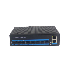 محول وسائط جيجابت 2 SFP و8 منافذ إيثرنت صناعي