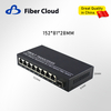 10/100 / 1000m SFP FTTH Epon جهاز إرسال واستقبال الألياف البصرية أحادي الوضع محول كهربائي