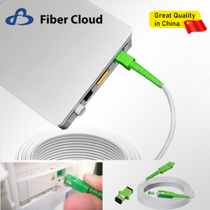 C&acirc;ble Internet d'extension de Modem optique de cavalier de connecteur de bride de SC/APC blind&eacute; de FTTH/FTTB Fttp