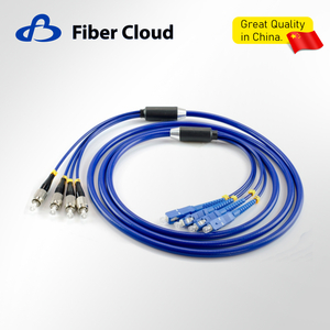 Телекоммуникационные наружные армированные оптоволоконные патч-корды с 4/6/8/12 ядрами
