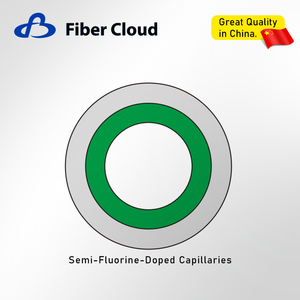 Capilares de s&iacute;lica dopados com fl&uacute;or
