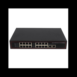 16+2 ports Gigabit 1000 Mbps et r&eacute;seau Ethernet de bureau rapide Switch PoE intelligent