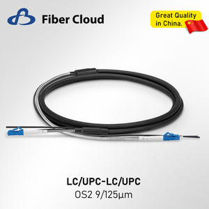 C&acirc;ble de raccordement ext&eacute;rieur Ftta &eacute;tanche LC/UPC vers LC/UPC Simplex OS2 monomode 7.0mm LSZH pour Station de Base, cordon de raccordement blind&eacute;