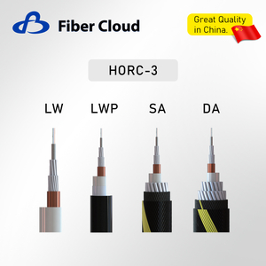 Cable de fibra &oacute;ptica submarino blindado de doble alambre de acero Cable de Internet blindado submarino sin repetidor de fibra &oacute;ptica