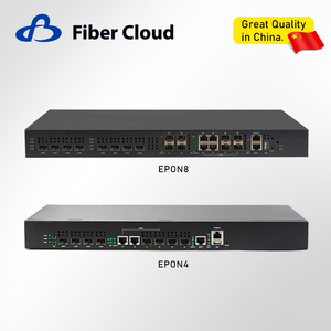 1u/2u Web 4/8 portos produtos terminais &oacute;ticos Epon Olt da rede da fibra de SFP 